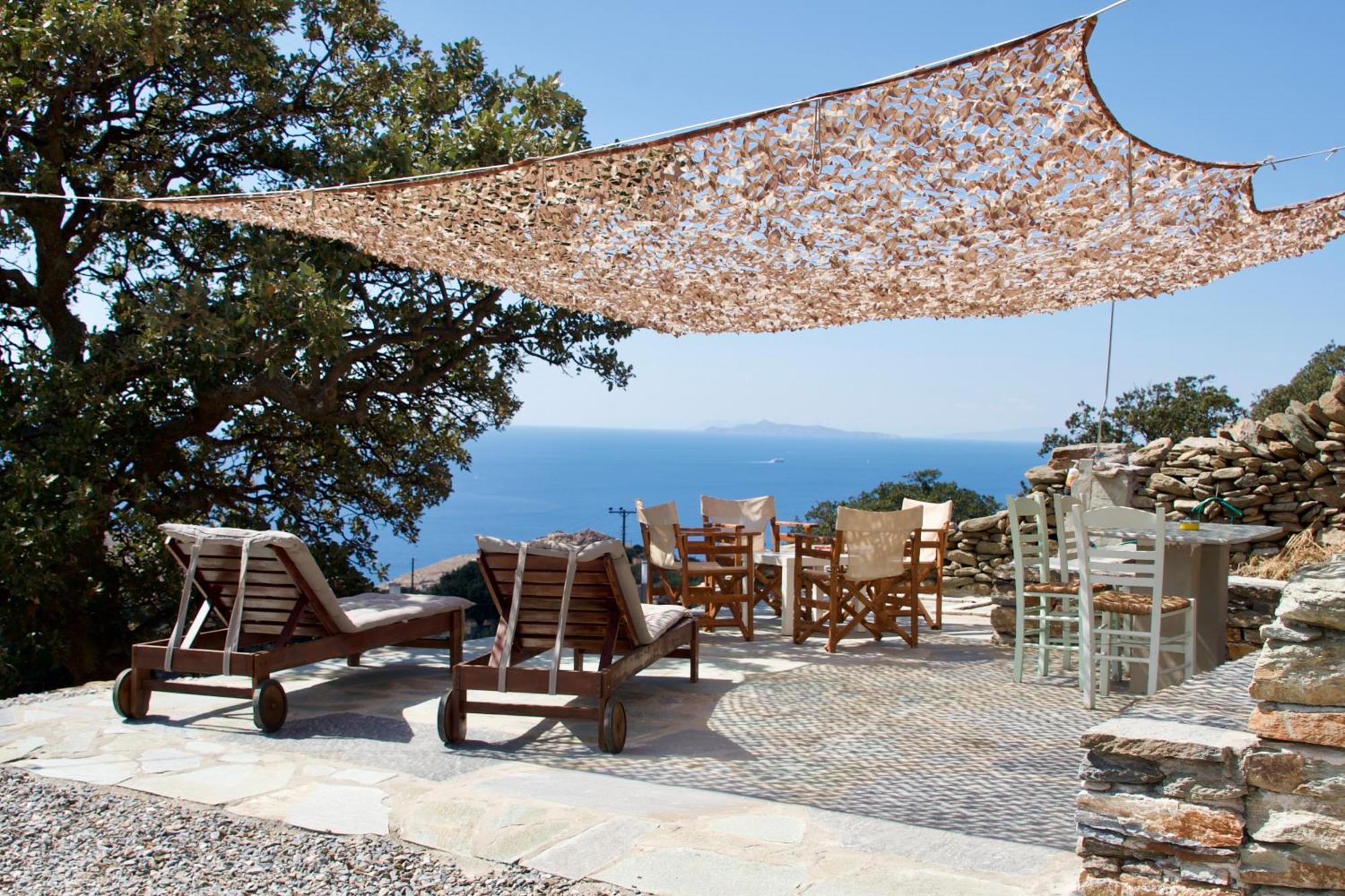 Rural Guest House, Quiet Stay In Nature With Sea View Chavouna ภายนอก รูปภาพ
