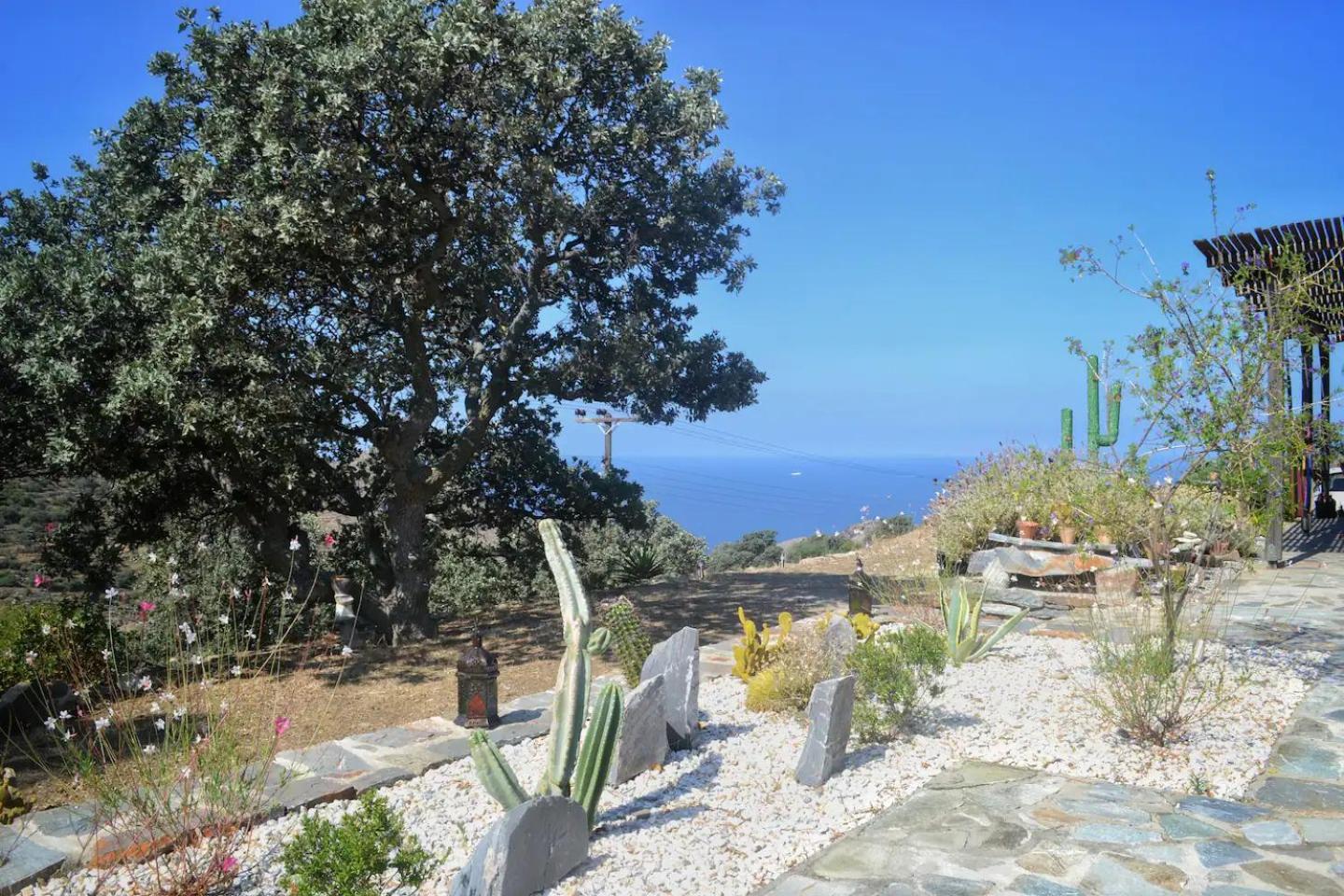 Rural Guest House, Quiet Stay In Nature With Sea View Chavouna ภายนอก รูปภาพ